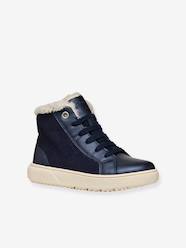 Shoes-J Theleven Girl GEOX®  fur-lined high-top sneakers