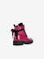 CASEY lace-up ankle boots for girls GEOX fuchsia 