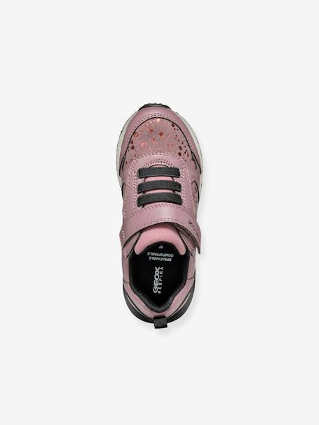 J46GZ J FASTICS GIRL GEOX Baskets rose 