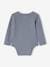 Pack of 3 Long Sleeve Bodysuits in Organic Cotton, with Cutaway Shoulders, for Babies blue 