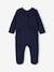 Pack of 2 'Hearts' Sleepsuits for Newborns navy blue 