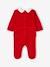 Christmas Set: Sleepsuit + Headband red 