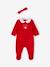 Christmas Set: Sleepsuit + Headband red 