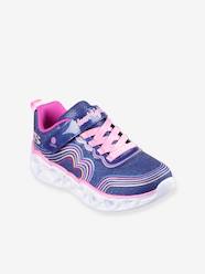 Shoes-Girls Footwear-Light-Up Trainers for Children, Heart Lights - Retro Hearts 302689L - SKECHERS®