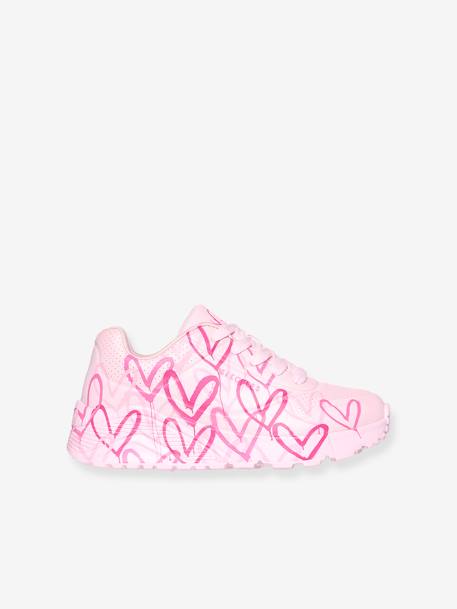 Trainers for Children, Skechers x JGoldcrown: Skechers Street(TM) Uno Lite - Spread the joy - SKECHERS® rose 