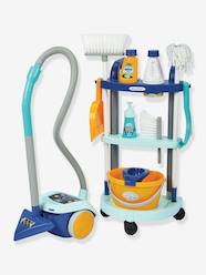 Toys-Role Play Toys-Cleaning trolley + ECOIFFIER vacuum cleaner