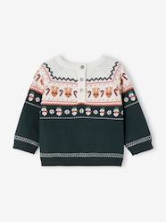 Baby-Jumpers, Cardigans & Sweaters-Jacquard Christmas Jumper for Babies