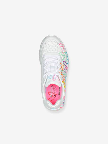 Trainers for Children, Skechers x JGoldcrown: Skechers Street(TM) Uno Lite - Spread the Love - SKECHERS® white 