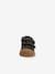 NATURINO® suede pony print baby shoes black 