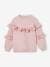 Sweatshirt with Ruffles for Girls mauve 