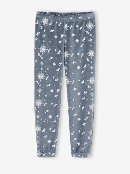 Disney® Frozen girl's velvet pyjamas grey blue 