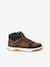 High Top Lace-Up Trainers with Zip, for Boys brown 