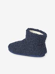 -High Top, Fur-Lined Slippers for Children