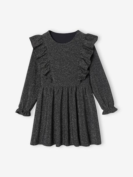 Dress in Scintillating Jersey Knit anthracite 