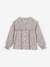 Shirt with Frilly Collar for Girls ecru 