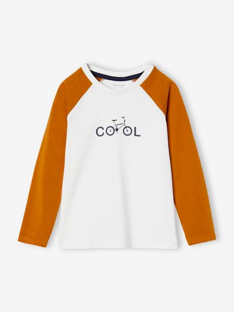 Pack of 2 'Cool' Pyjamas for Boys caramel 