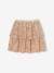 Christmas Sequin Ruffled Skirt for Girls gold 