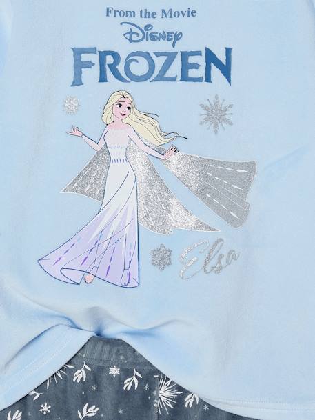 Disney® Frozen girl's velvet pyjamas grey blue 