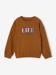 Girls-"Life Is Cool" Sweatshirt for Girls