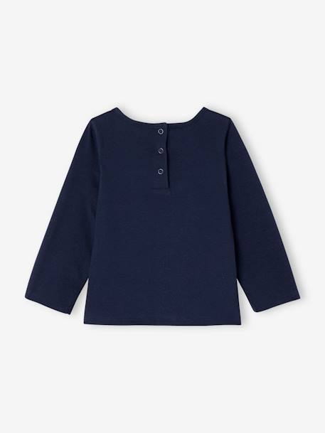 Basics 'Cool Little Sister' Top for Babies navy blue 