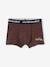 Pack of 5 Striped Boxer Shorts for Boys ecru 