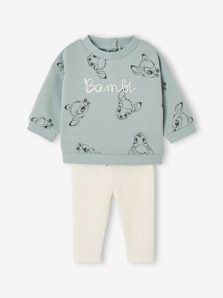 Disney® Bambi baby sweatshirt and leggings set grey blue 