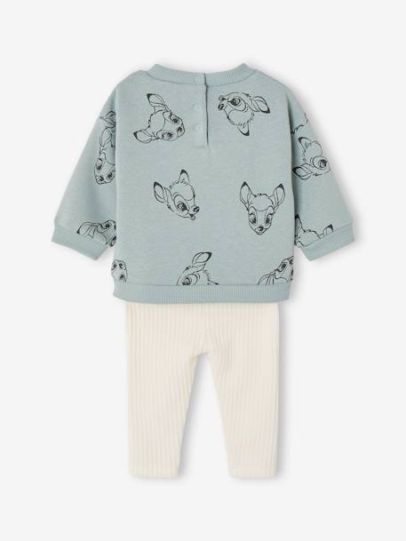 Disney® Bambi baby sweatshirt and leggings set grey blue 