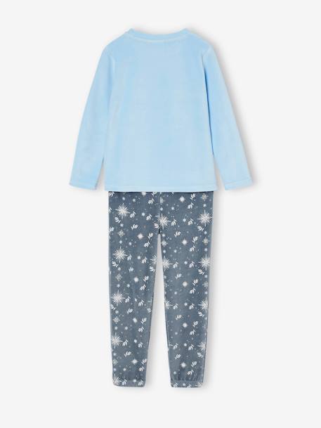 Disney® Frozen girl's velvet pyjamas grey blue 