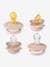 Set of 4 Try It pacifiers - BIBS beige+blush+sage green 