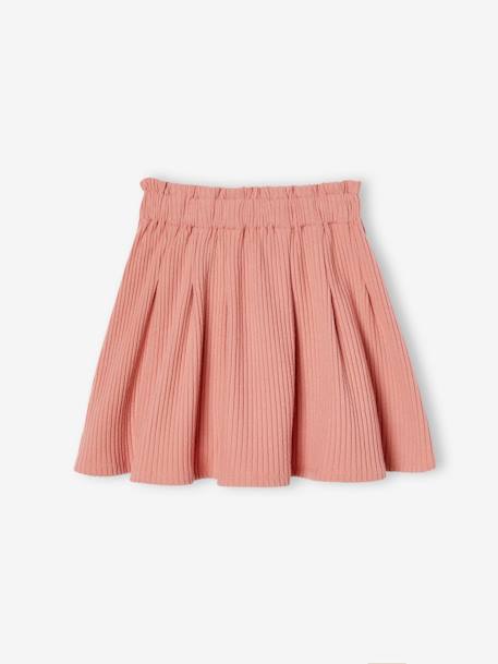 Skirt in Ribbed Jersey Knit rose 