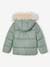 Adaptive Padded Jacket with Removable Hood & Sleeves for Girls lichen 