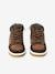 High Top Lace-Up Trainers with Zip, for Boys brown 