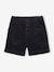 Corduroy Shorts with Elasticated Waistband anthracite 