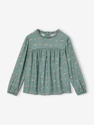 -Floral Blouse for Girls