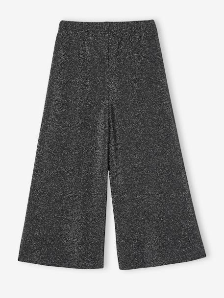 Wide-Leg Leggings for Girls anthracite 