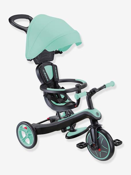 GLOBBER 4-in-1 evolving tricycle beige+blue+mint green+rose 