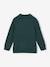 Cable Knit Jumper for Boys ecru+fir green 