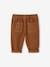 Loose Trousers, Elasticated Waistband, for Baby Boys rust 