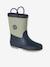 Wellies in Natural Rubber set blue 