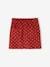 Corduroy Skirt tomato red 