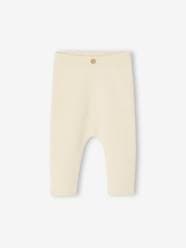 -Rib Knit Leggings for Newborn Baby Girls