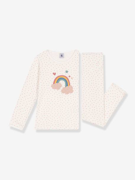 PETIT BATEAU pyjamas printed white 