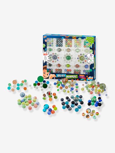 163-piece marble set - BUKI multicoloured 