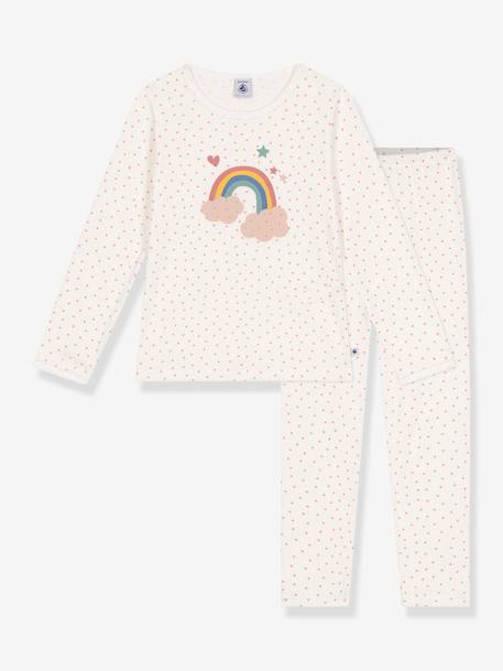 PETIT BATEAU pyjamas printed white 