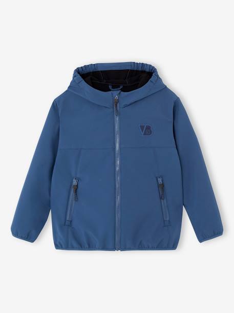 Sports Jacket in Polar Fleece for Boys blue 