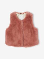 Girls-Faux Fur Waistcoat for Girls