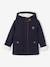 Woollen Coat with Hood & Sherpa Lining for Girls BEIGE MEDIUM SOLID WITH DECOR+GREEN DARK SOLID WITH DESIGN+navy blue 