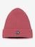 PETIT BATEAU fleece-lined hat rose 