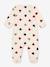 PETIT BATEAU baby cotton heart pyjamas beige 