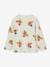 Christmas Special Top with Fun Reindeer Motifs for Boys marl white 